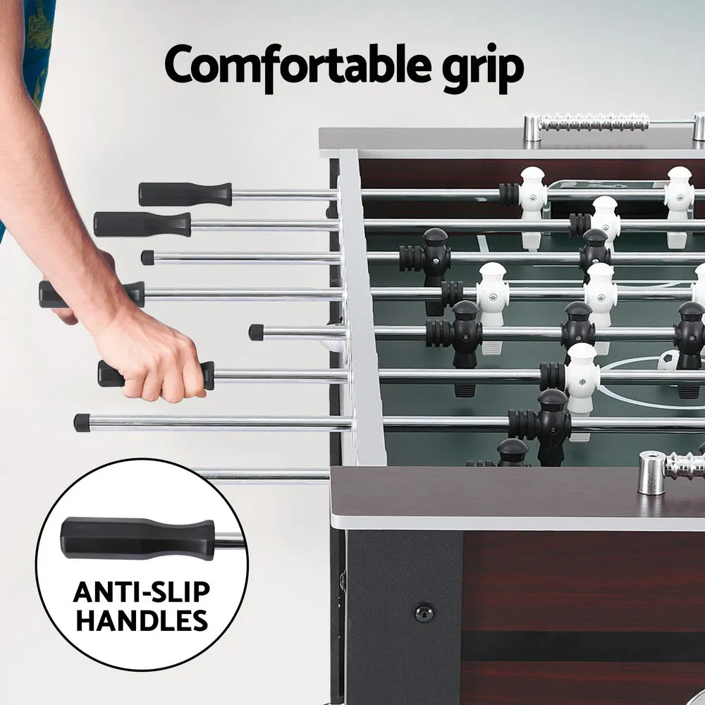 5FT Soccer Table | Foosball Football Game Set | Home Party Gift | Adults Kids Indoor