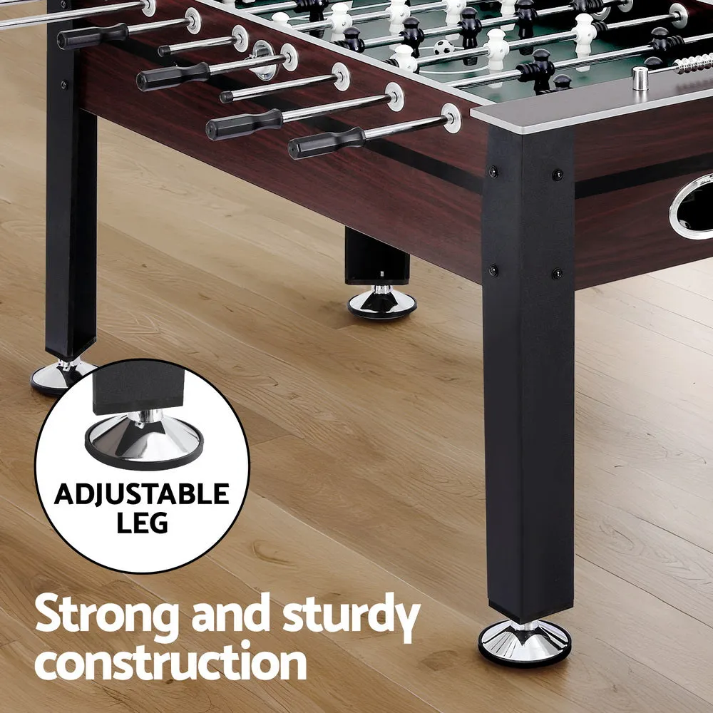 5FT Soccer Table | Foosball Football Game Set | Home Party Gift | Adults Kids Indoor