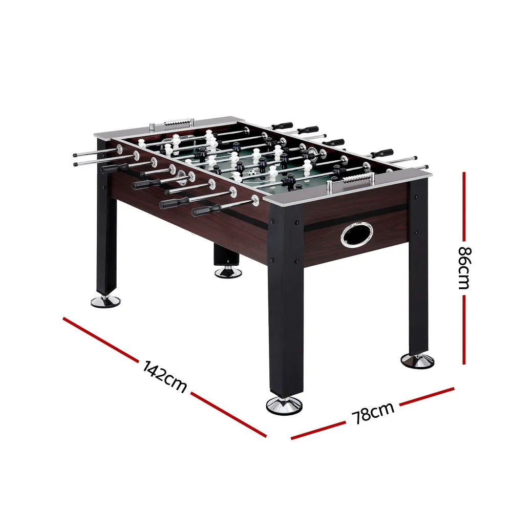 5FT Soccer Table | Foosball Football Game Set | Home Party Gift | Adults Kids Indoor
