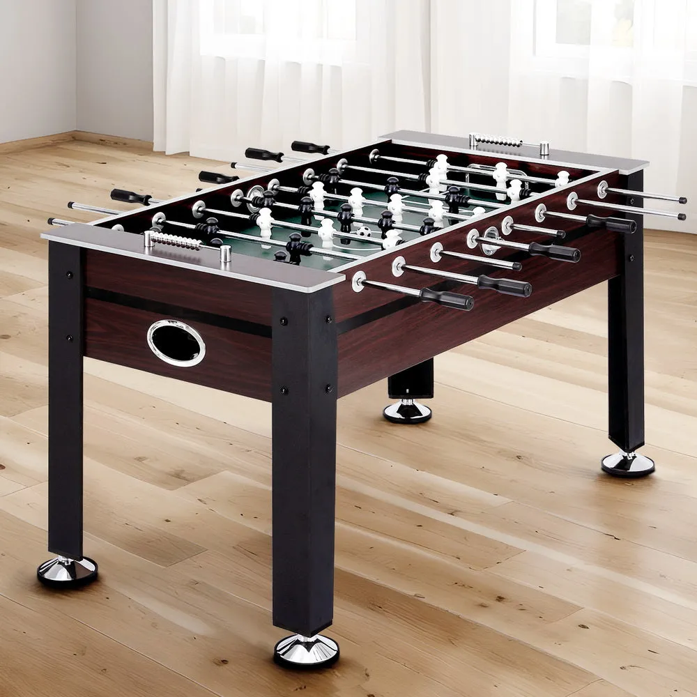 5FT Soccer Table | Foosball Football Game Set | Home Party Gift | Adults Kids Indoor