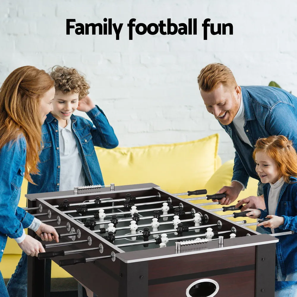 5FT Soccer Table | Foosball Football Game Set | Home Party Gift | Adults Kids Indoor