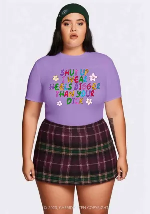 Curvy I Wear Heels Bigger Than Your Baby Tee Cherrykitten