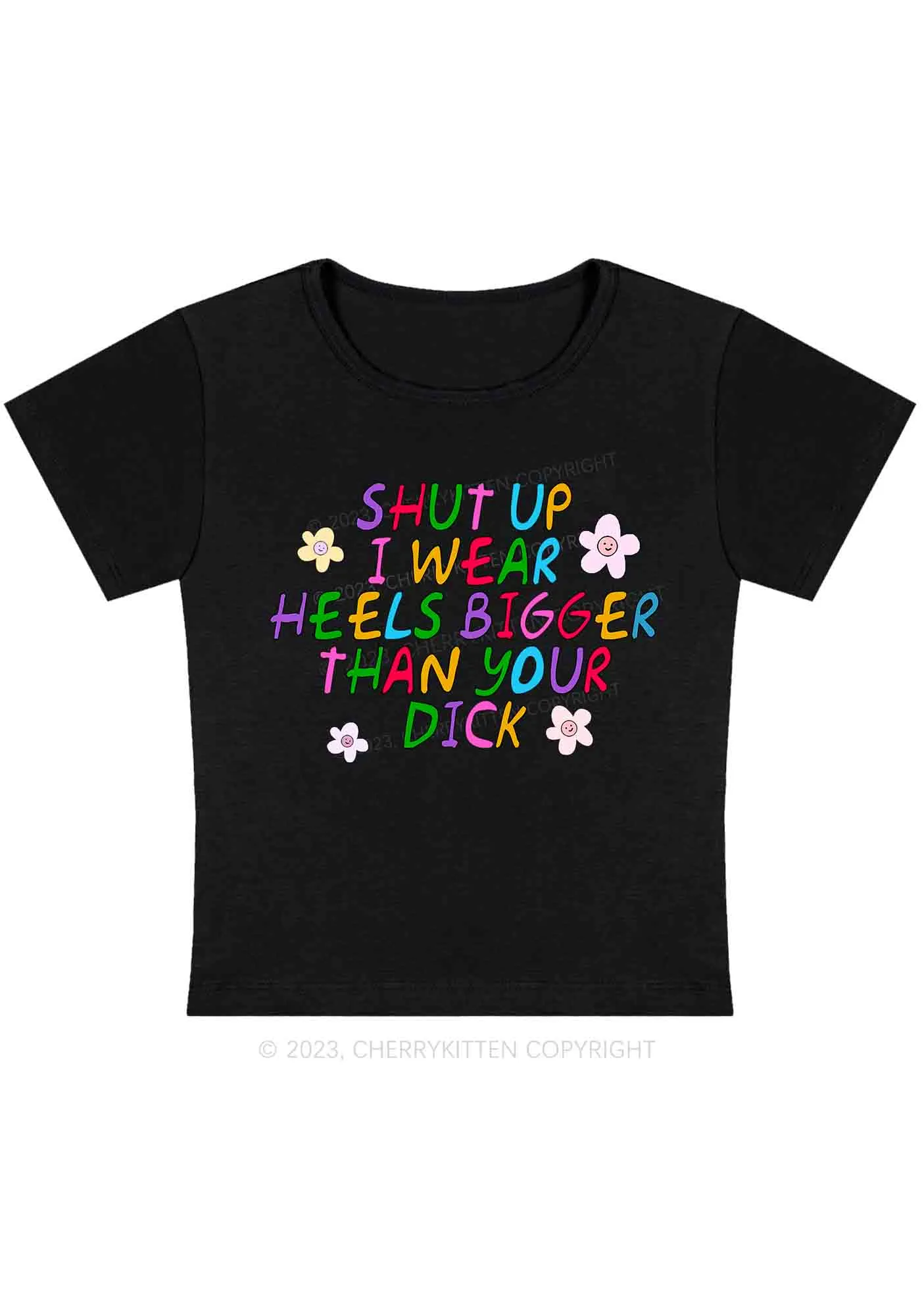 Curvy I Wear Heels Bigger Than Your Baby Tee Cherrykitten
