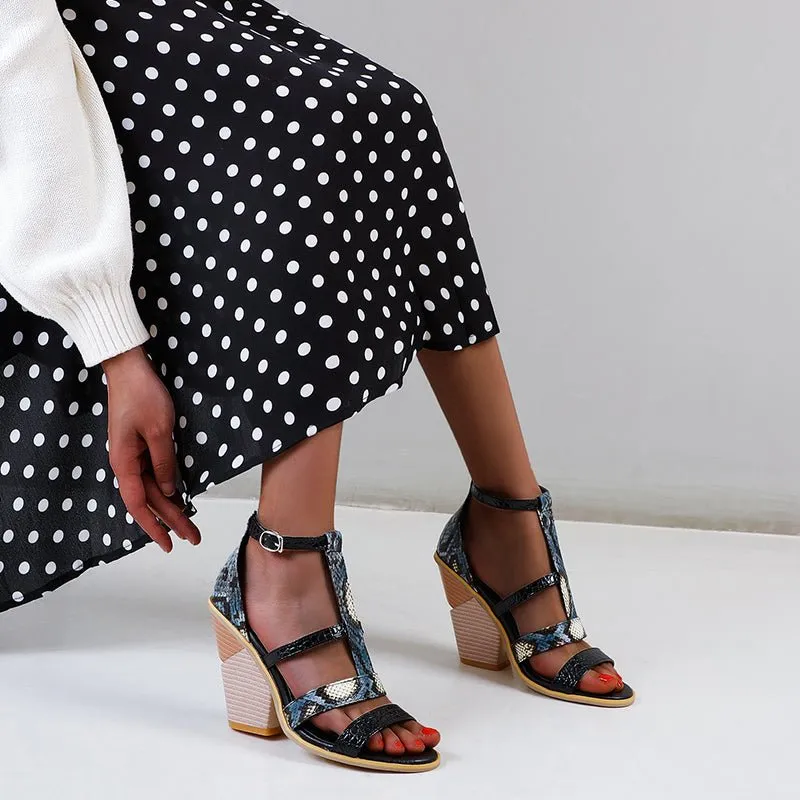 DivaLuxe Dual Color High Platform Heels