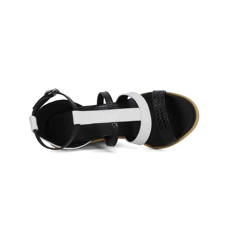 DivaLuxe Dual Color High Platform Heels