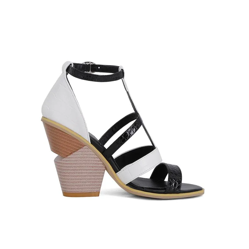 DivaLuxe Dual Color High Platform Heels