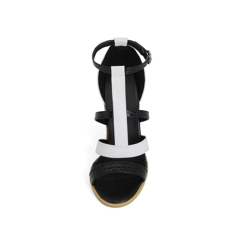 DivaLuxe Dual Color High Platform Heels