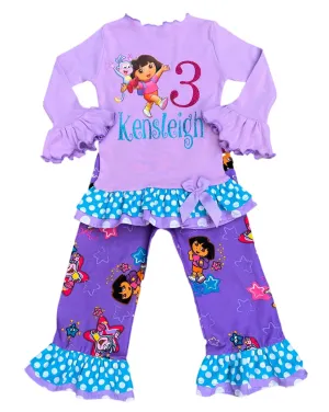 Dora The Explorer Birthday Outfit