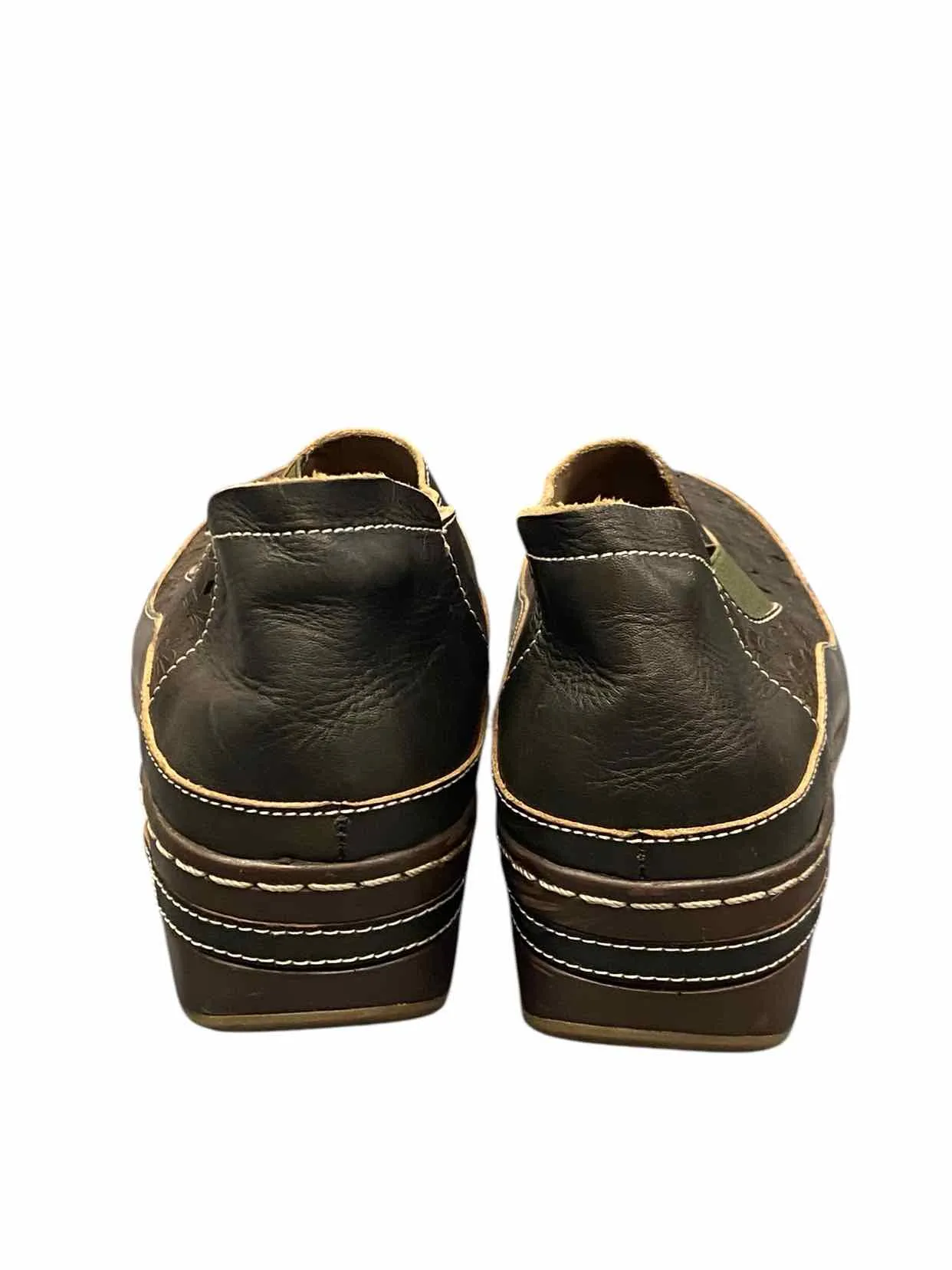 L'Artiste Shoe Size 42 Brown Leather Loafers