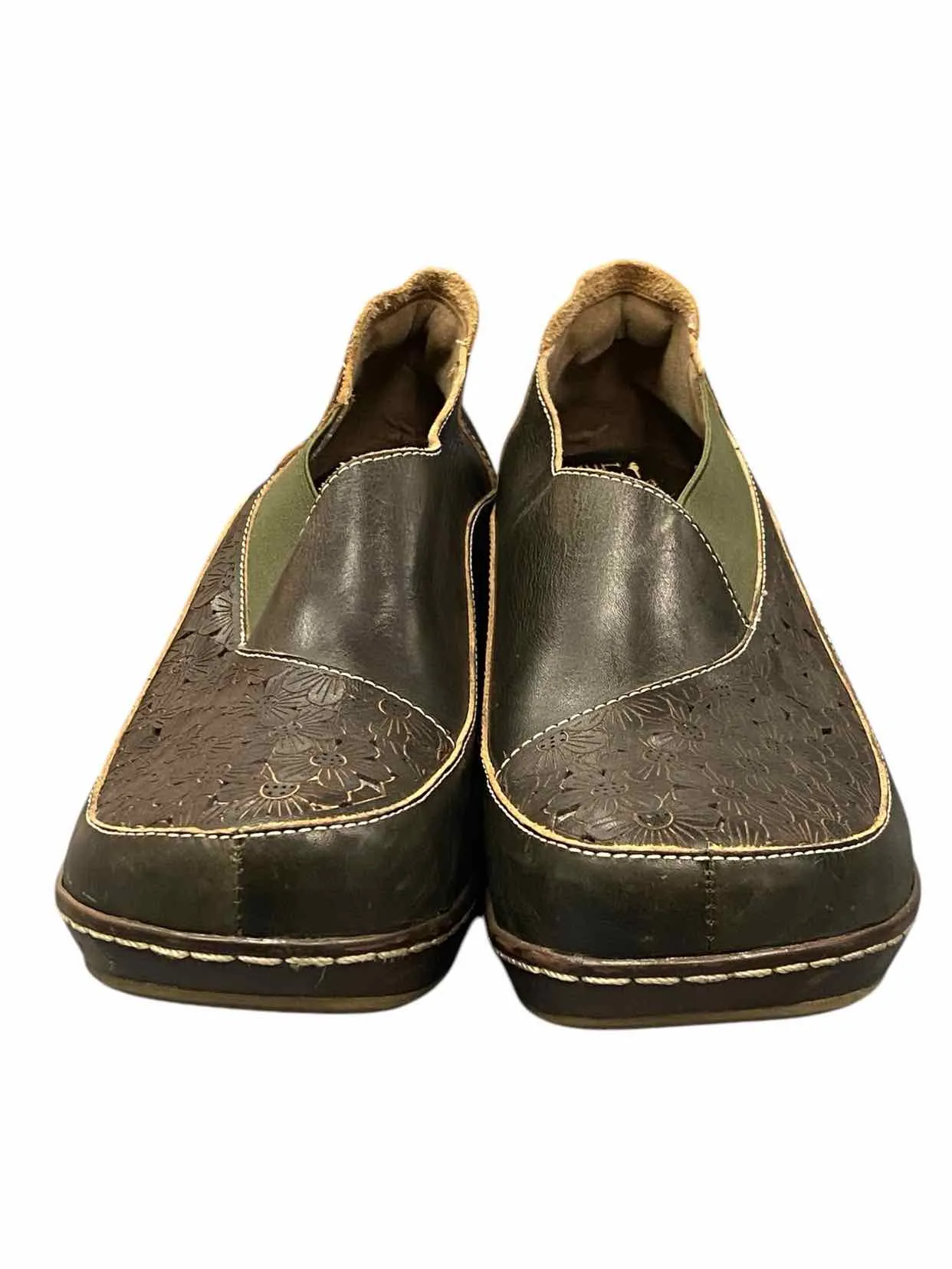 L'Artiste Shoe Size 42 Brown Leather Loafers