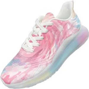 Women's Air Cushion Running Shoes Non Slip Lightweight Walking Athletic Sport Shoes Casual Ladies Fashion Sneakers Size 6-11