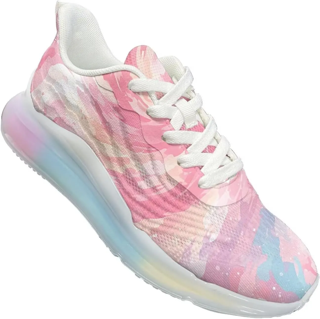 Women's Air Cushion Running Shoes Non Slip Lightweight Walking Athletic Sport Shoes Casual Ladies Fashion Sneakers Size 6-11