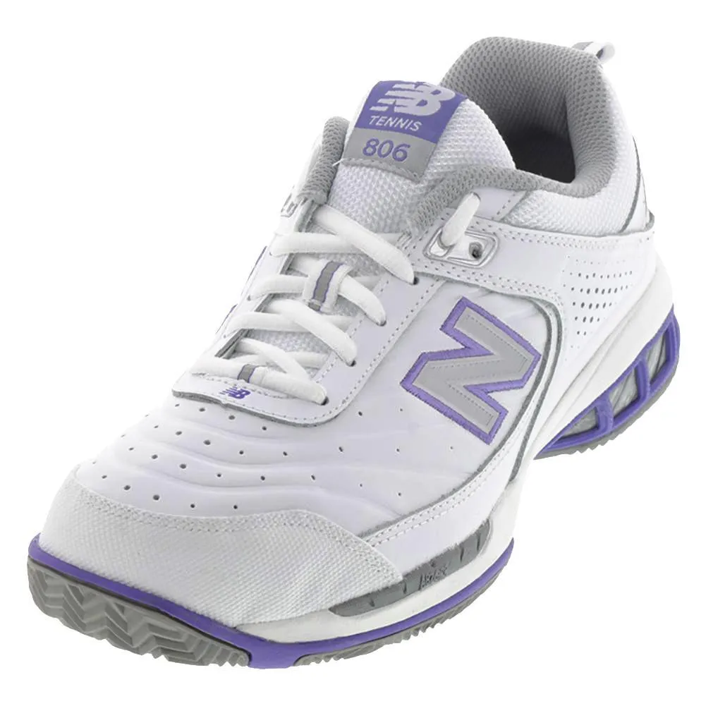 Women's WC806 B Width Tennis Shoes White