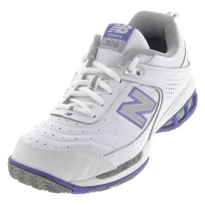 Women's WC806 B Width Tennis Shoes White